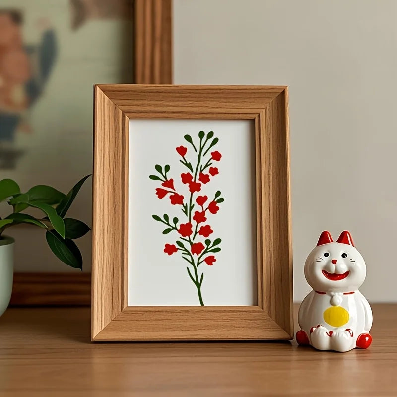 18Pcs/set DIY Flower Painting Stencils, Reusable Plastic Templates for Wood, Fabric, Paper Spray Paint & Graffiti Craft Supplies