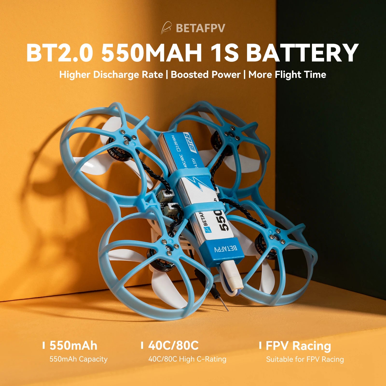 Meteor75 Pro Brushless Whoop Drone - Compact FPV Racing Quadcopter Tidesmit