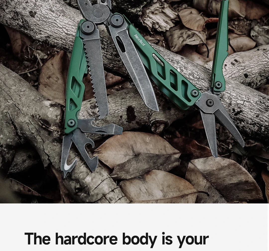 NexTool Flagship Pro 16-in-1 Multi-tool Pliers EDC Folding Knife Camping Gear Outdoor Survival Kit Portable Tool Set
