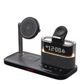Tidesmit 3-in-1 Qi2 Wireless Charging Station for MagSafe Devices Metal black Tidesmit
