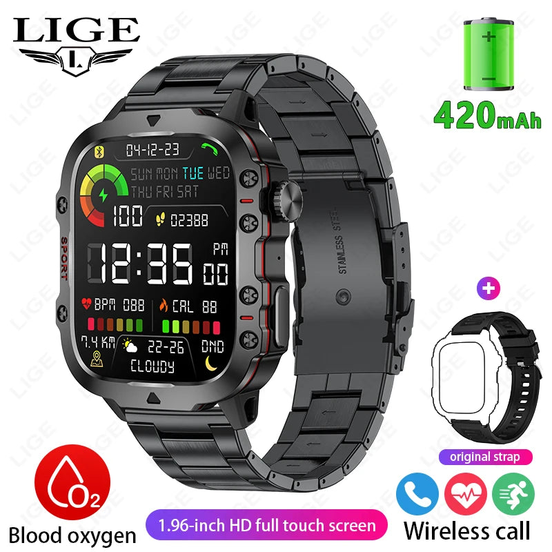 New Smart Watch For Men Women Bluetooth Call Heart Rate Sleep Monitoring 3ATM Waterproof Sport Smartwatch For Android IOS 2026