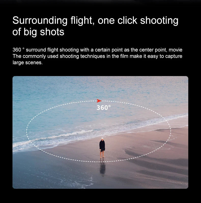 GPS Drone with 4K Camera - Foldable Brushless Quadcopter | Tidesmit Tidesmit