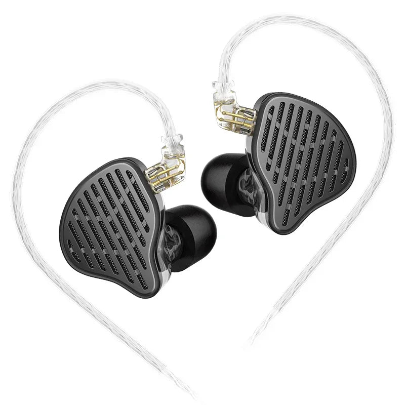 Planar Magnetic IEMs | 13.2mm Driver HiFi Wired Earbuds | Tidesmit PR2 no mic Tidesmit