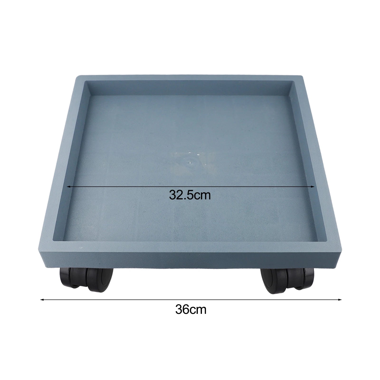 Industrial Design Outdoor Gardening Movable Wheel Tray Plant Container Tray Does Not Scratch Floor Maneuverability