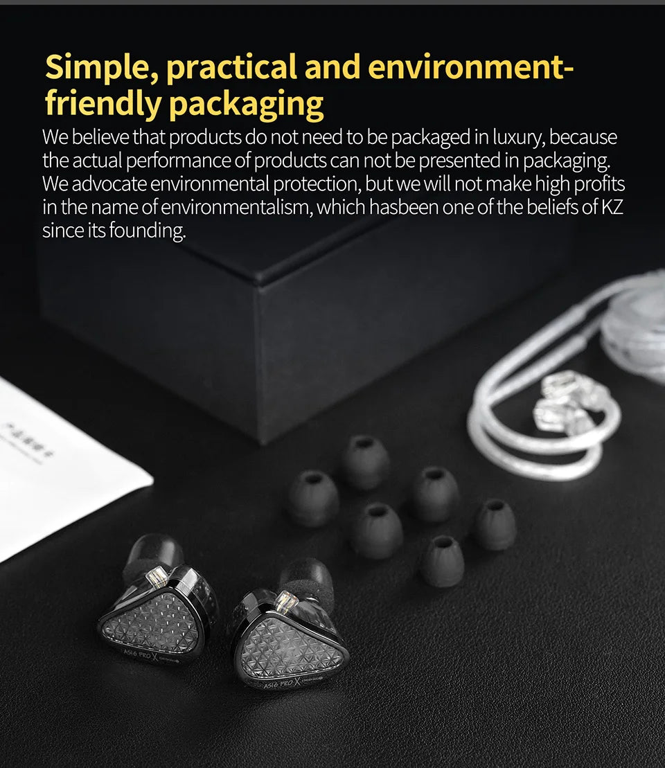 Tidesmit AS16 Pro Wired In-Ear Monitors - 16BA Drivers HiFi Audio Tidesmit