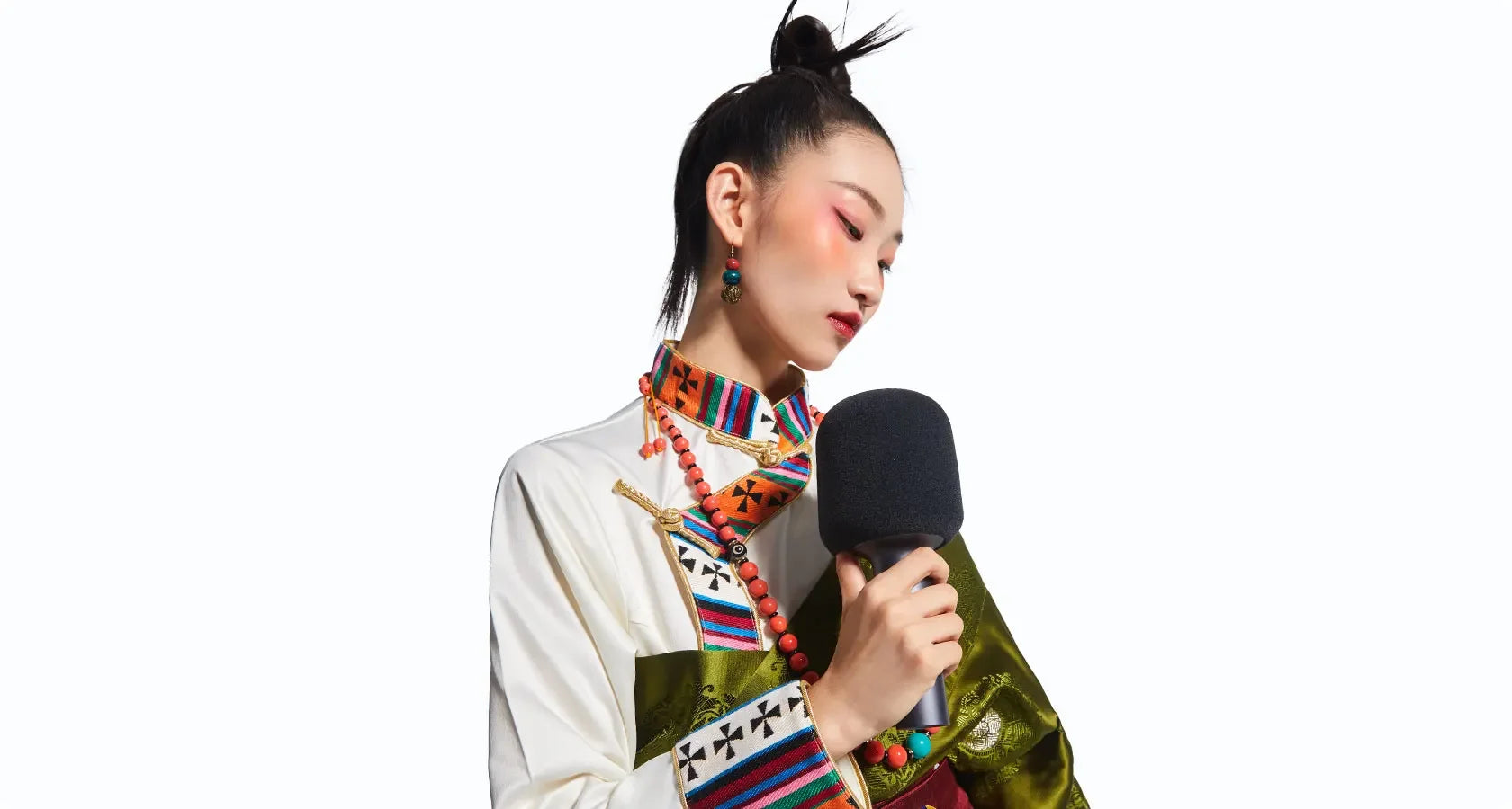 Mijia K-Song Microphone wireless bluetooth 5.1 DSP Noise Cancellation Stereo Sound Effect Double Duet with 9 Kinds Sound CN