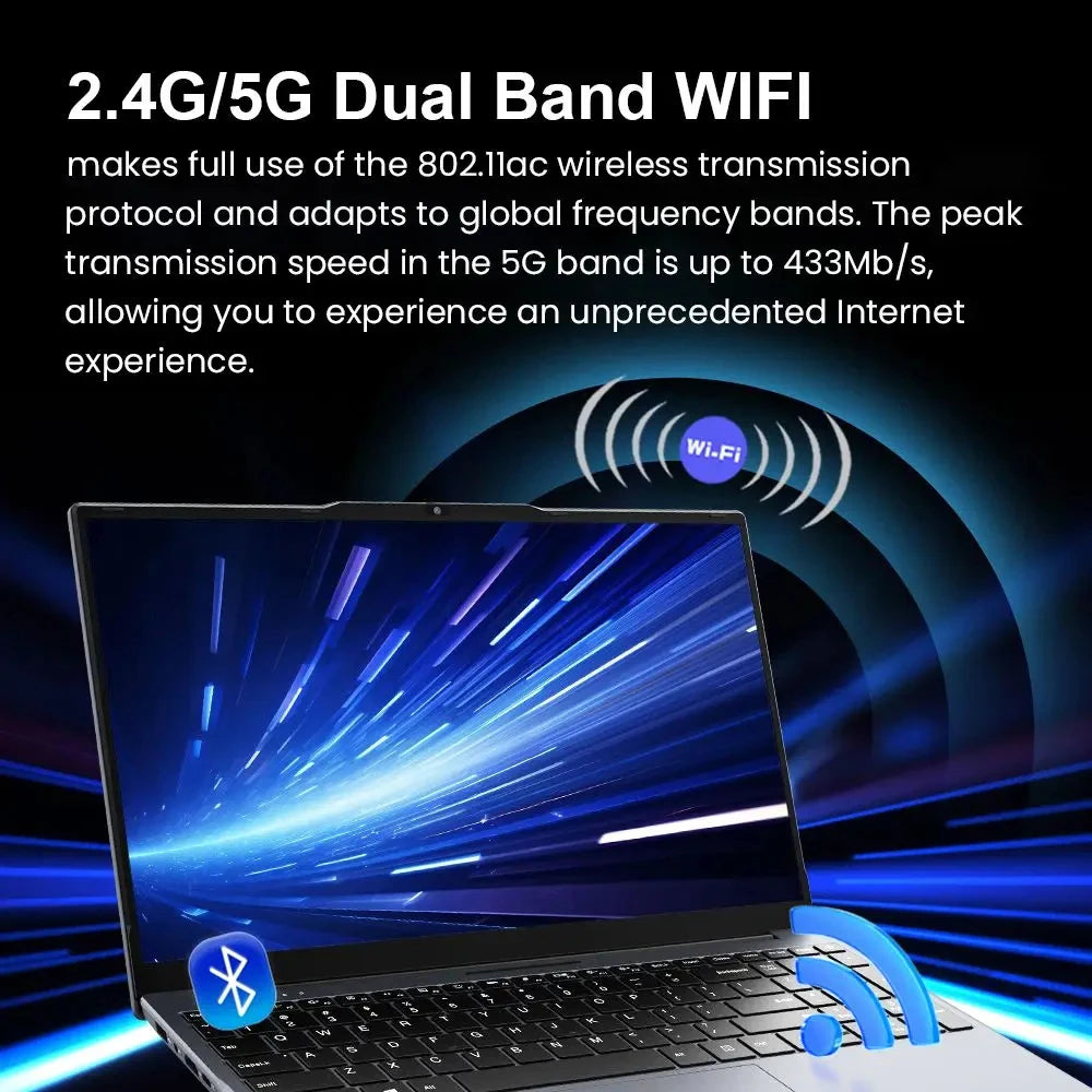 Xiaman 15.6" Intel Core I3 6100U Laptop Computer Windows 11 Pro 16Gb Ram 512Gb 1Tb Ssd Portable Notebook Pc Office Study Laptops
