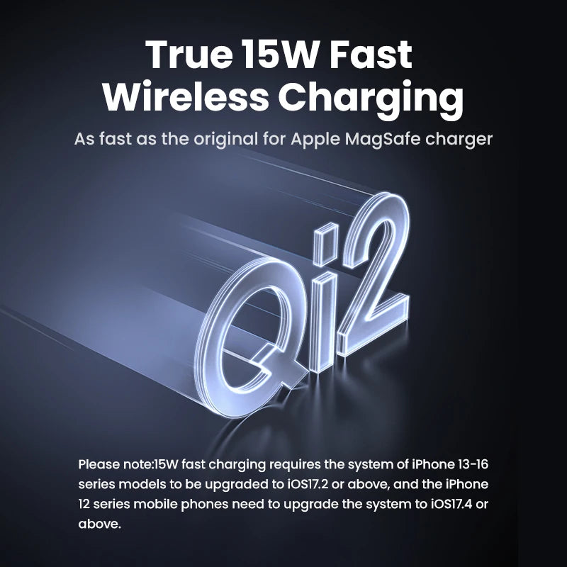 10000mAh Magnetic Power Bank 30W PD Fast Charger for iPhone Tidesmit