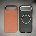 iPhone 17 Air Carbon Fiber Case | Slim Military-Grade Protective Cover orange magnetic iPhone Air Tidesmit