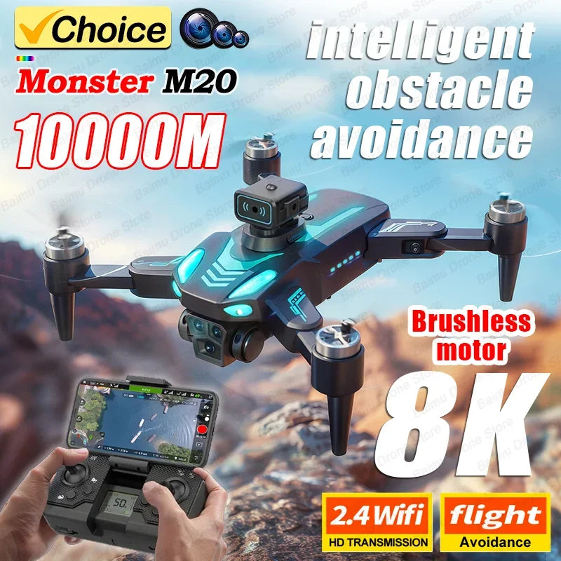 Foldable Camera Drone with Obstacle Avoidance - Tidesmit 4K Series Tidesmit