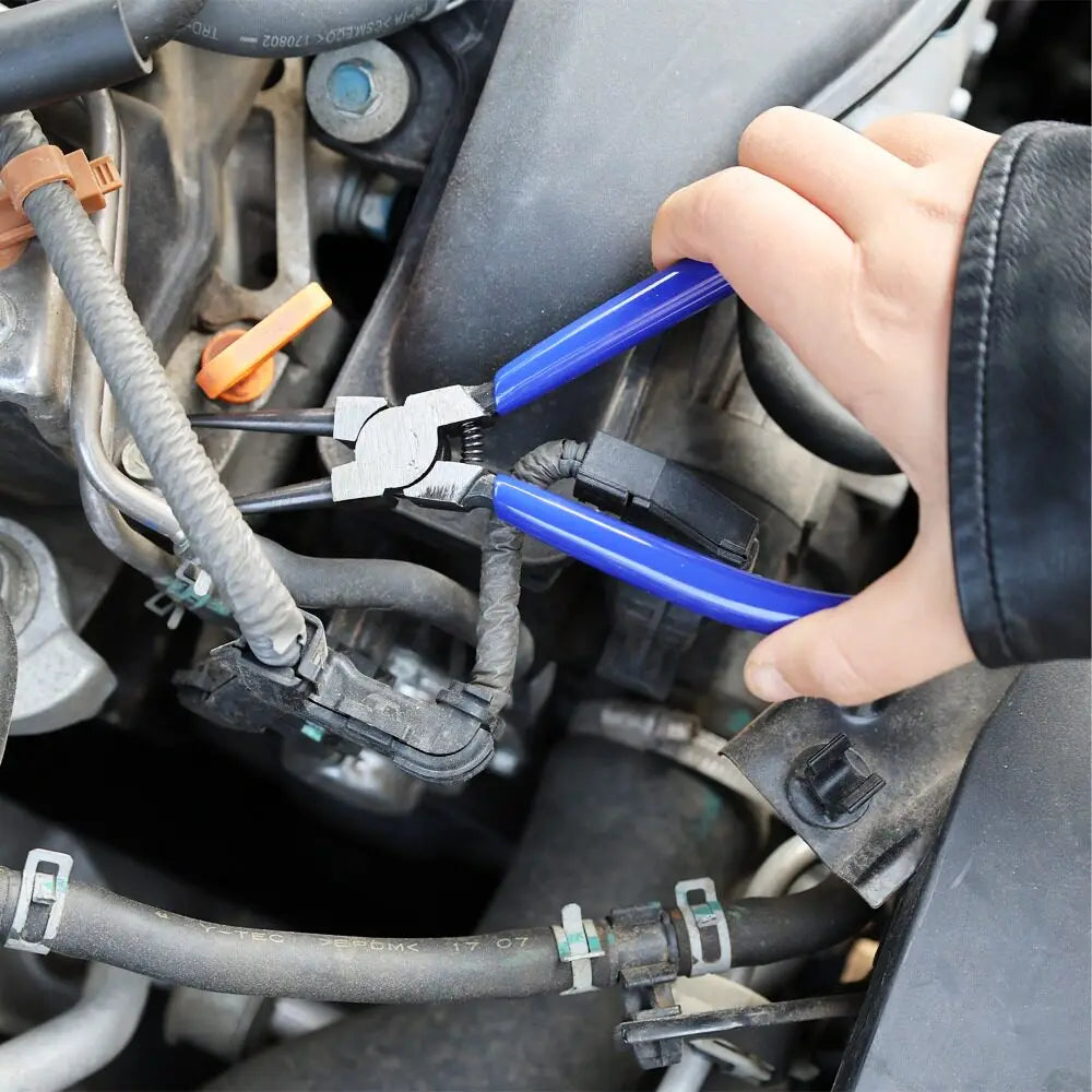 Automotive Fuel Filter Hose Line Pipe Connector Clamp Wrench Removal Tool