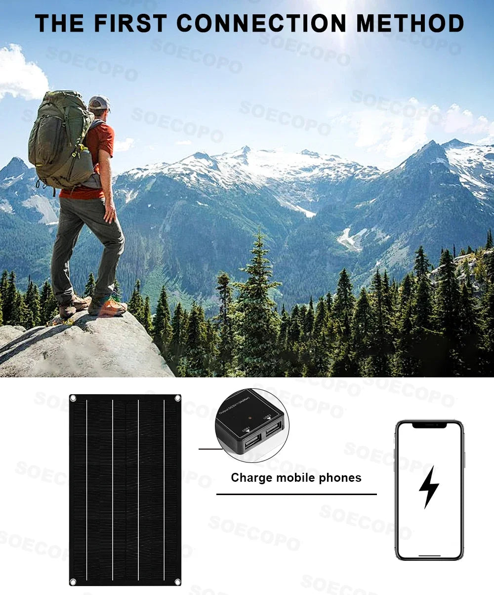 Cheaper Option 10000W Peak Solar System Kit 800W Panel 100A Controller 12V 220V Inverter Generator for power bank Radio Use lawn