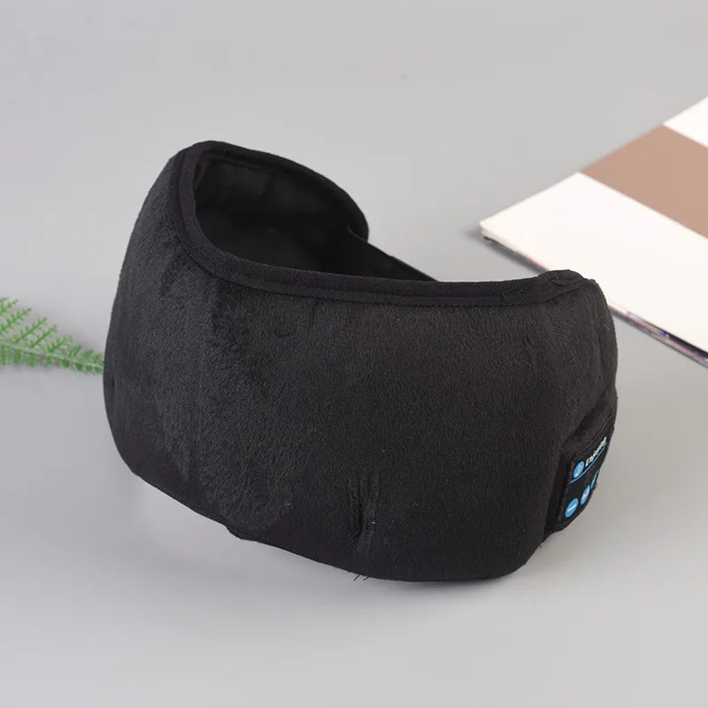 Bluetooth Sleep Eye Mask with Wireless Headphones - Breathable 3D Design Back Tidesmit