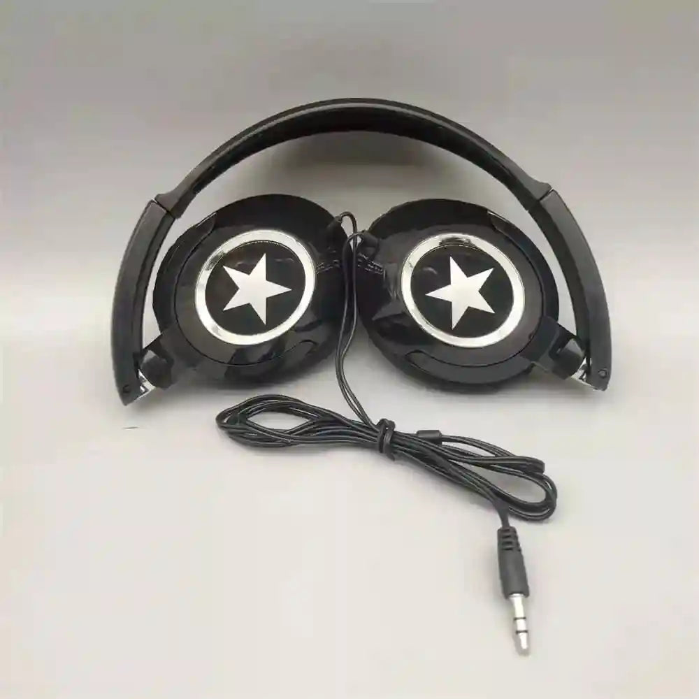 Wired Over-Ear Headphones with Active Noise Cancellation - HiFi Stereo Tidesmit
