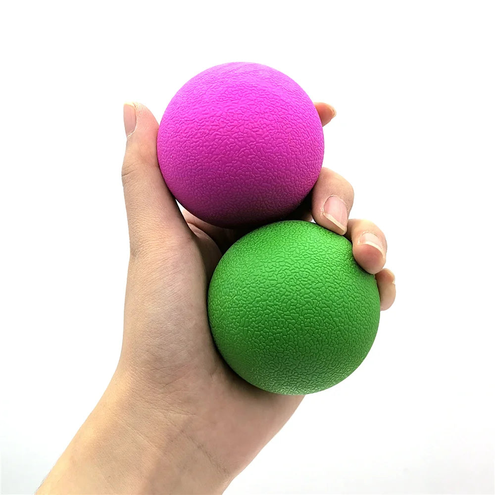 Peanut Massage Ball for Muscle Pain Relief – Durable TPE Fitness Tool Back Massage Instrument Tidesmit