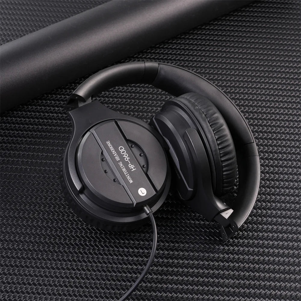 Studio Monitor Headphones with Active Noise Cancellation - Wired Over-Ear Tidesmit