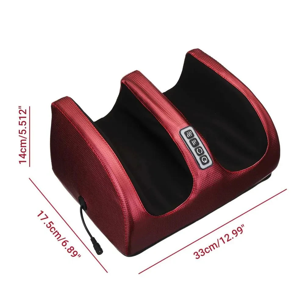 Shiatsu Foot Massager with Infrared Heat | Deep Kneading Wellness Tool Relaxation Treatment Tidesmit