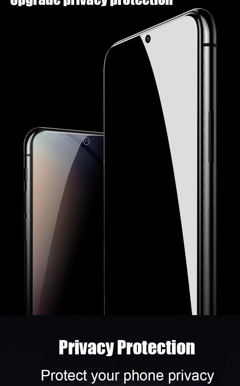 2Pcs Privacy Screen Protector for Samsung Galaxy A52 A53 A13 A52S A32 A02S A03S A12 A72 A22 A33 A73 5G Anti-spy Tempered Glass AE Tidesmit