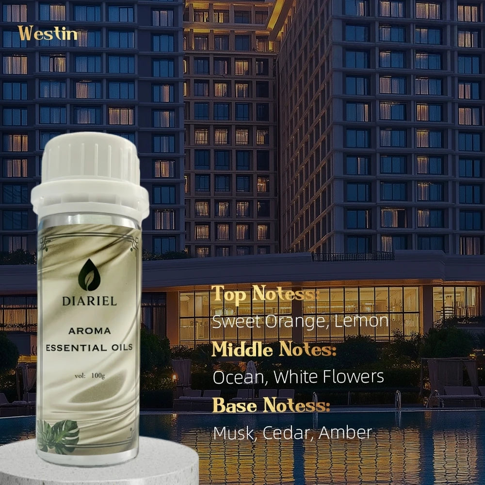 100ml Diaurelle Diffuser For Fragrance Oils Scent Hotel Premium Essential Oil for Aromatherapy Diffuser Waterless Diffuser Oil