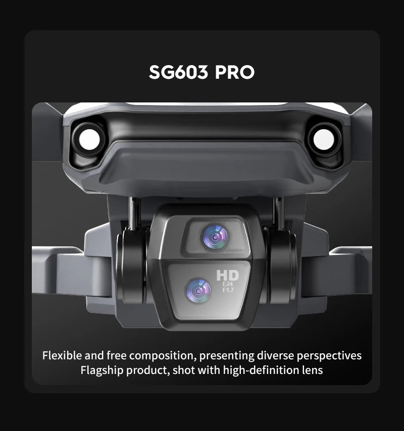 Tidesmit 8K GPS Drone with EIS Stabilization and Obstacle Avoidance Tidesmit