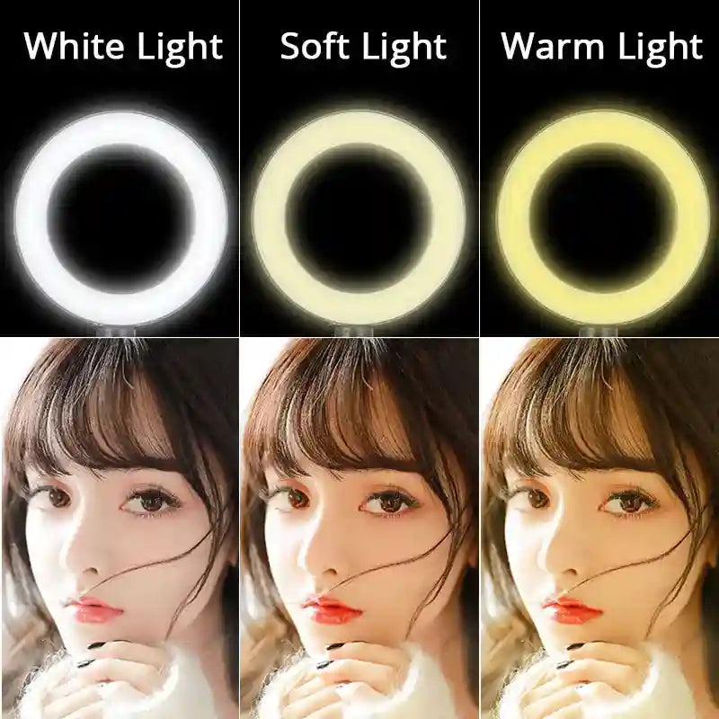 LED Ring Light with Tripod Stand for Pro Content Creation | Tidesmit Tidesmit