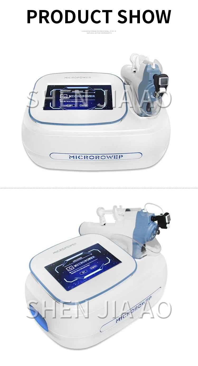RF Mesotherapy Gun | Painless Skin Rejuvenation Device (110V-220V) Relaxation Treatment Tidesmit