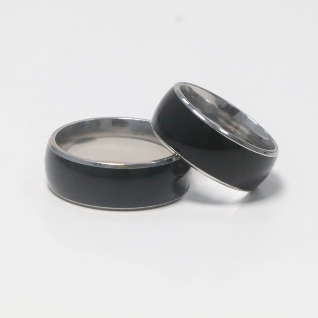 1PCS NFC Smart Ring NFC 213/216 Chip New Design All-round Readable and Rewritable 13.56Mhz Tag for All NFC-enabled Devices Tidesmit