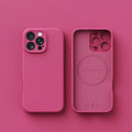 Magnetic iPhone 16 Case | Liquid Silicone Shock-Absorbing Cover Pitaya Tidesmit
