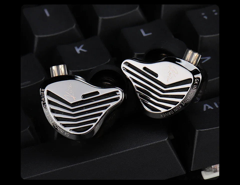 Wired Metal HiFi Bass Earbuds with Mic by Tidesmit - 3.5mm & Type-C Tidesmit