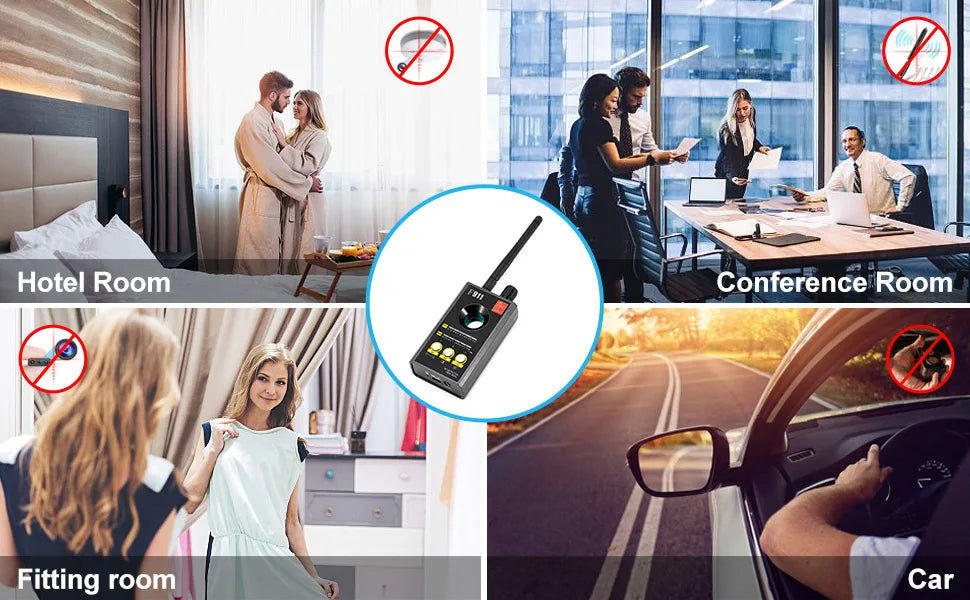 F911 Hidden Camera Detectors , Anti Spy Camera Finder, GPS Tracker Detectors, Bug&Hidden Devices Detector ,RF detectors