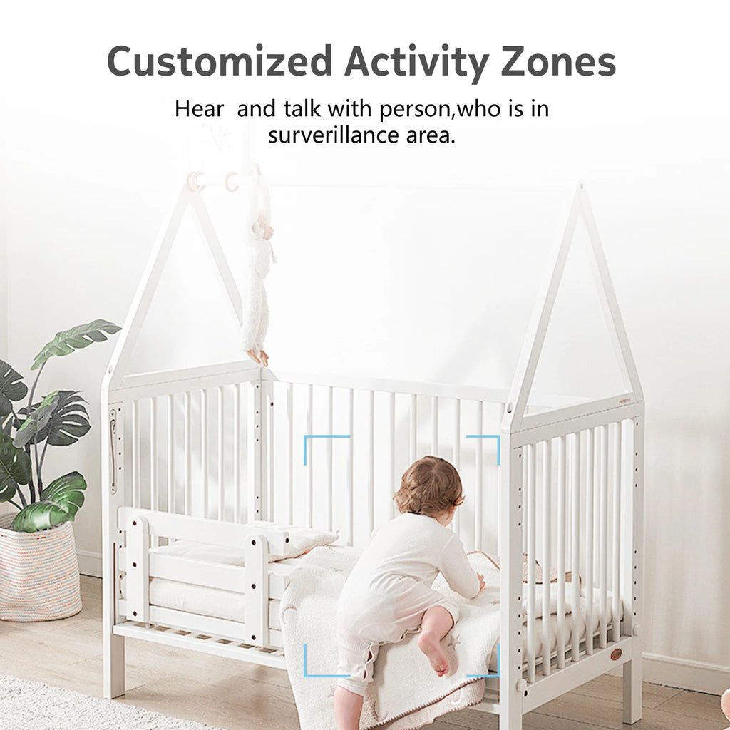 2K 400W Tuya Smart Mini WiFi IP Camera Remote Wireless Surveillance Auto Tracking Of Human Home Security CCTV Baby Pet Monitor