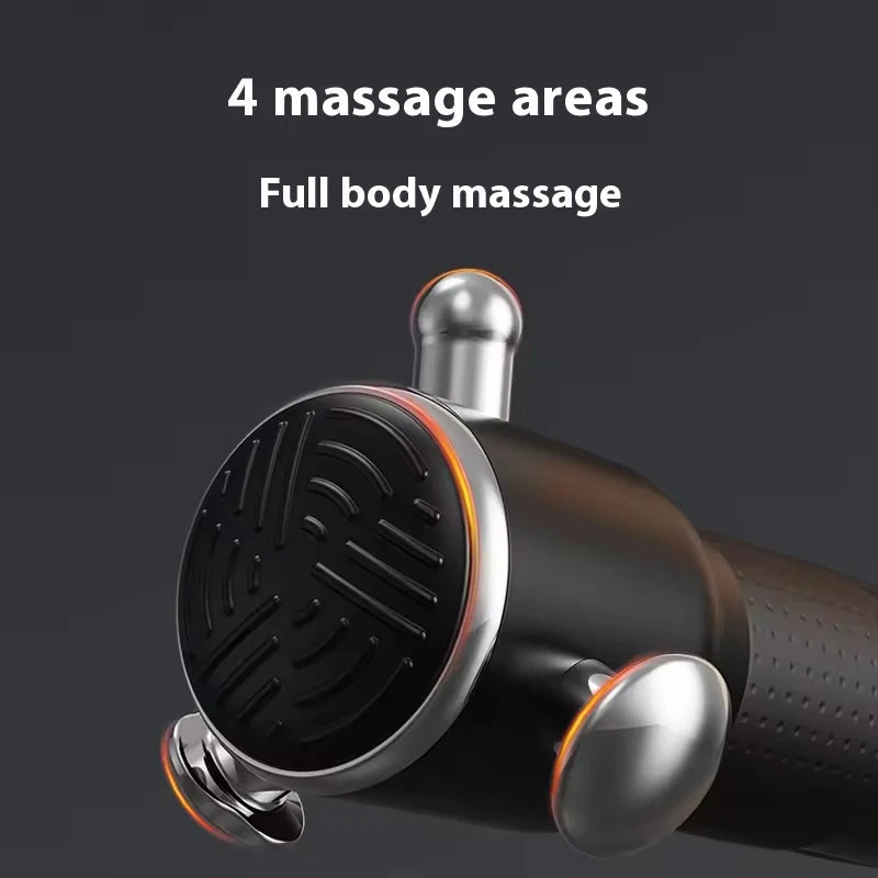 Fascia Massage Gun: Portable Metal Deep Tissue Recovery Device Fascia Gun Tidesmit