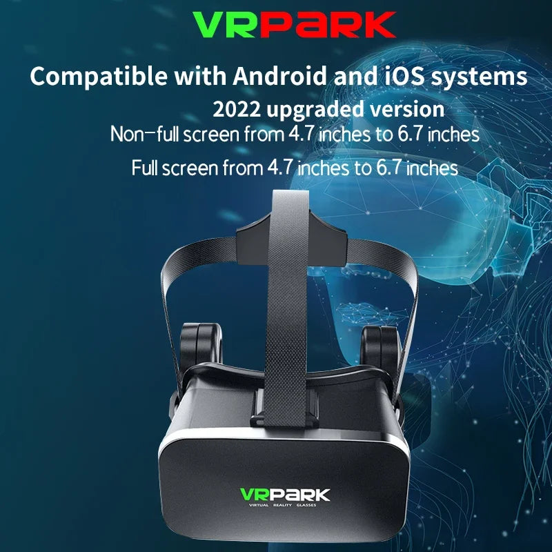 VR Headset for Smartphone: Immersive 3D Smart Glasses by Tidesmit Tidesmit