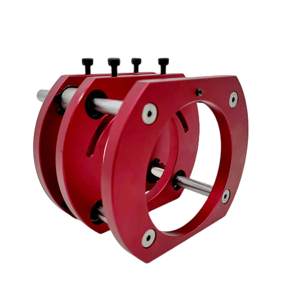 Woodworking Router Lift System and Aluminum Top Plate for 65mm Diameter Motors Workbench Trimmer Engraving Machine DIY Tools