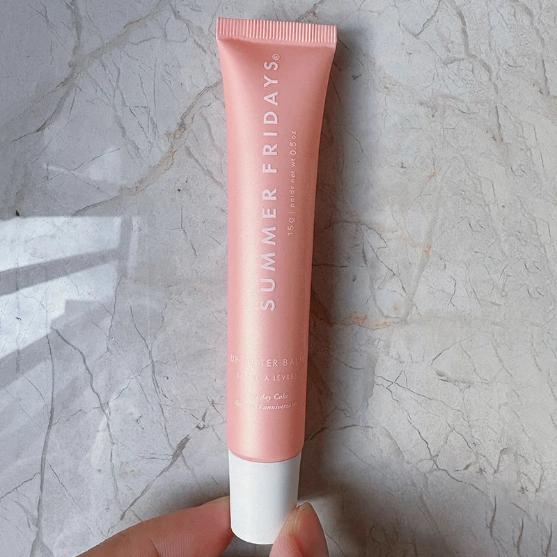 Tidesmit Summer Fridays moisturizing lip balm mini set featuring transparent smooth mirror finish lip gloss makeup