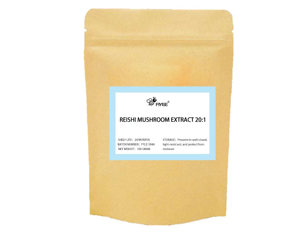 Free Shipping 100g-1000g High Quality 20:1,Lucidum,LingZhiRedReishi