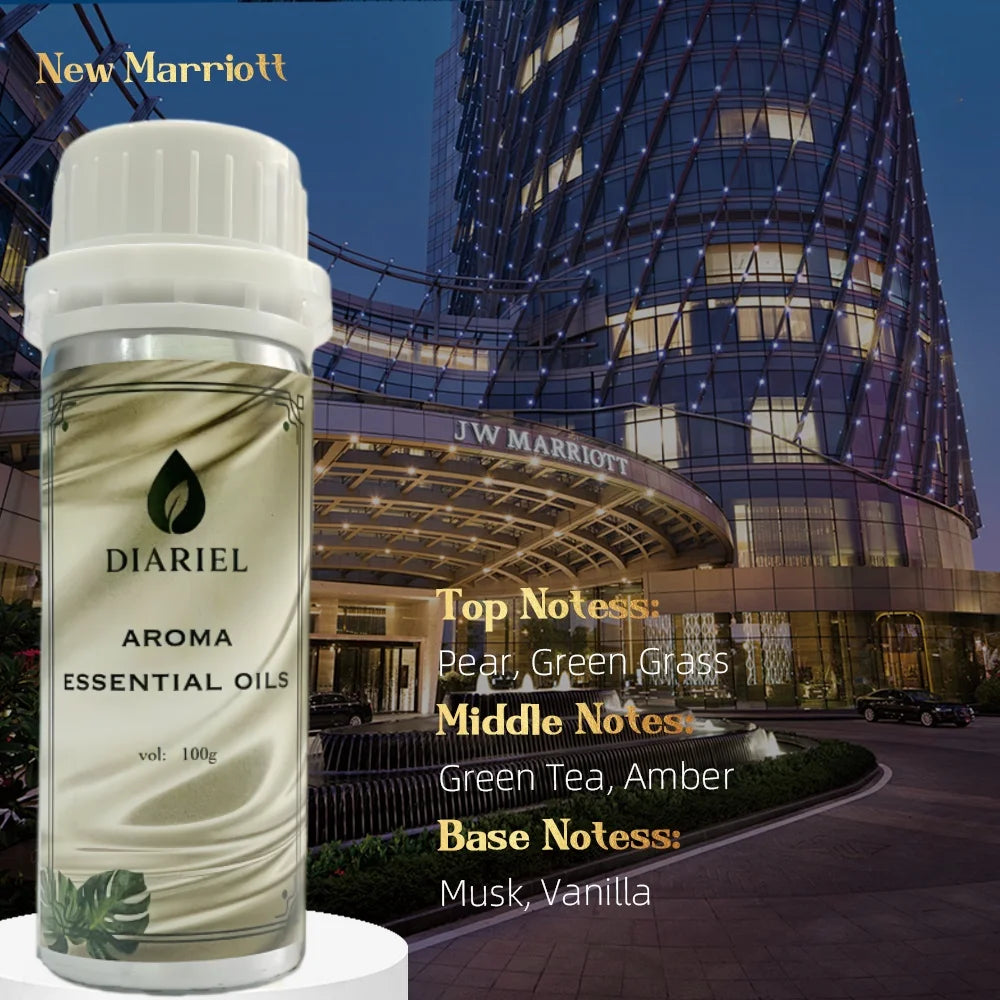 100ml Diaurelle Diffuser For Fragrance Oils Scent Hotel Premium Essential Oil for Aromatherapy Diffuser Waterless Diffuser Oil