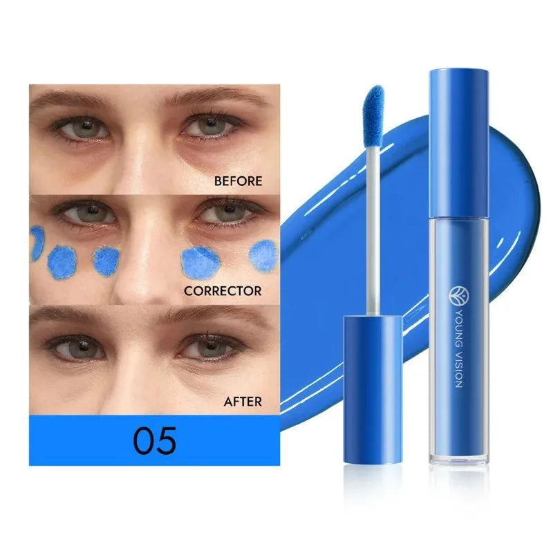 Tidesmit orange liquid concealer and color corrector for dark circles and brightening dull skin tone