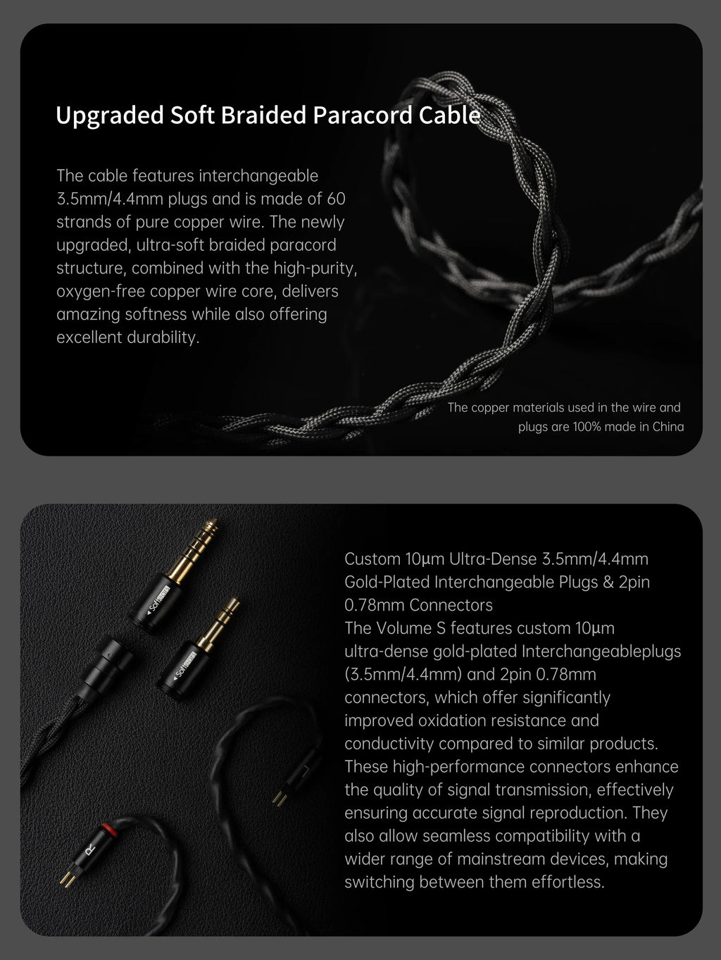 Softears Volume S 1DD 2BA Hybrid In-Ear Monitors by Tidesmit Tidesmit