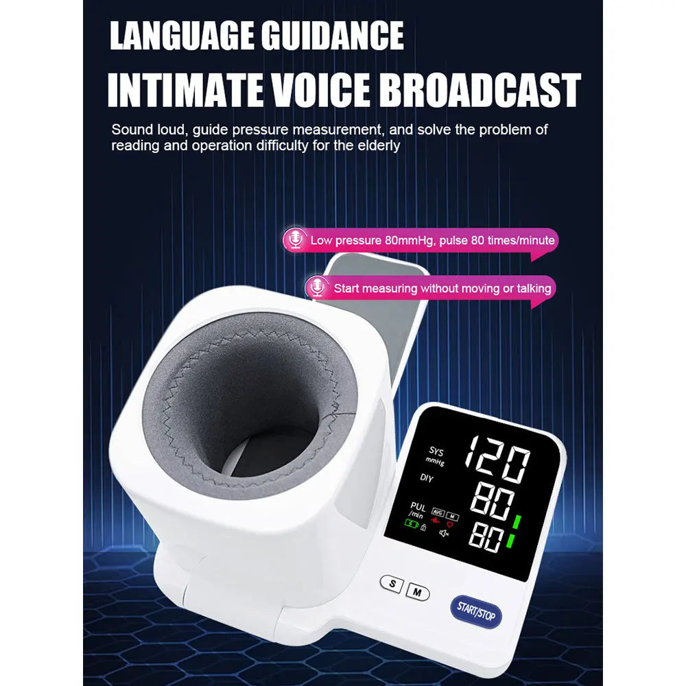 Blood Pressure Monitors for Home Use, Blood Pressure Machine Upper Arm with Large Wide Cuff Automatic Digital BP Machine