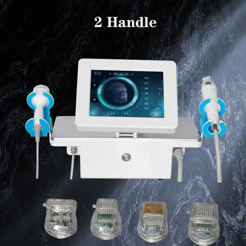RF Fractional Microneedling Machine 150W for Professional Skin Tightening Scrubs Treatments White 150W Pro Tidesmit