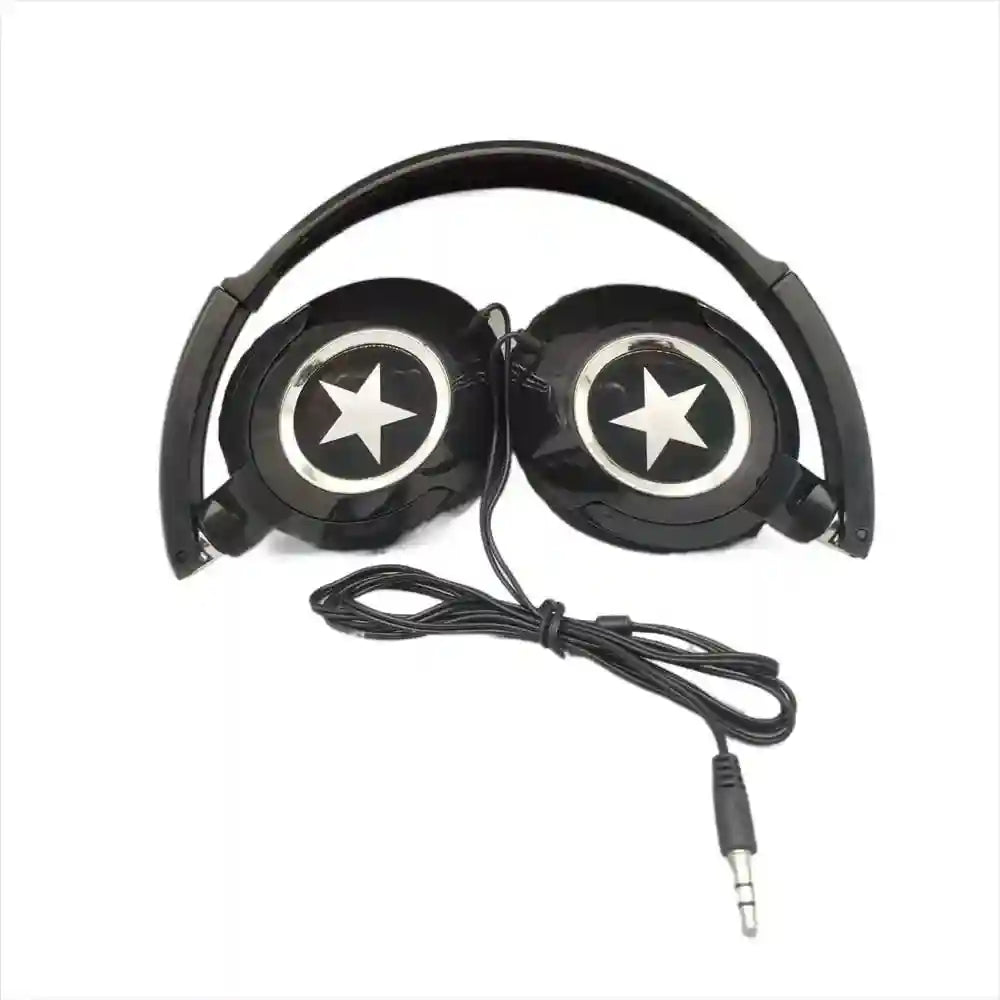 Over-Ear Wired Headphones with Active Noise Cancellation and HiFi Bass Tidesmit