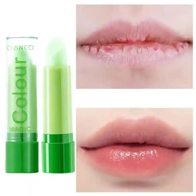 Aloe Vera Color Changing Lip Balm | Moisturizing Long-Lasting Treatment Lip Care Tidesmit