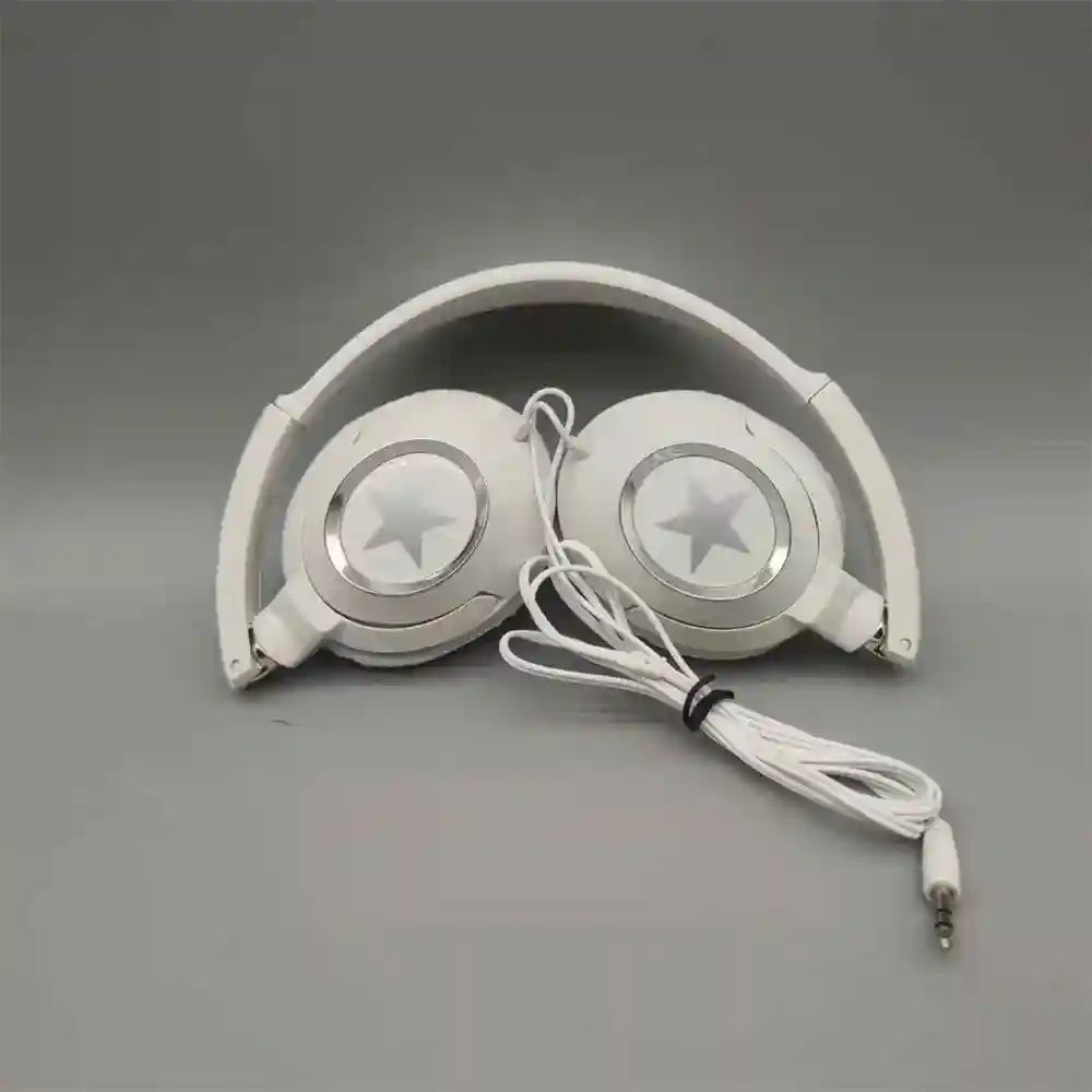 Wired Over-Ear Headphones with Active Noise Cancellation - HiFi Stereo Tidesmit
