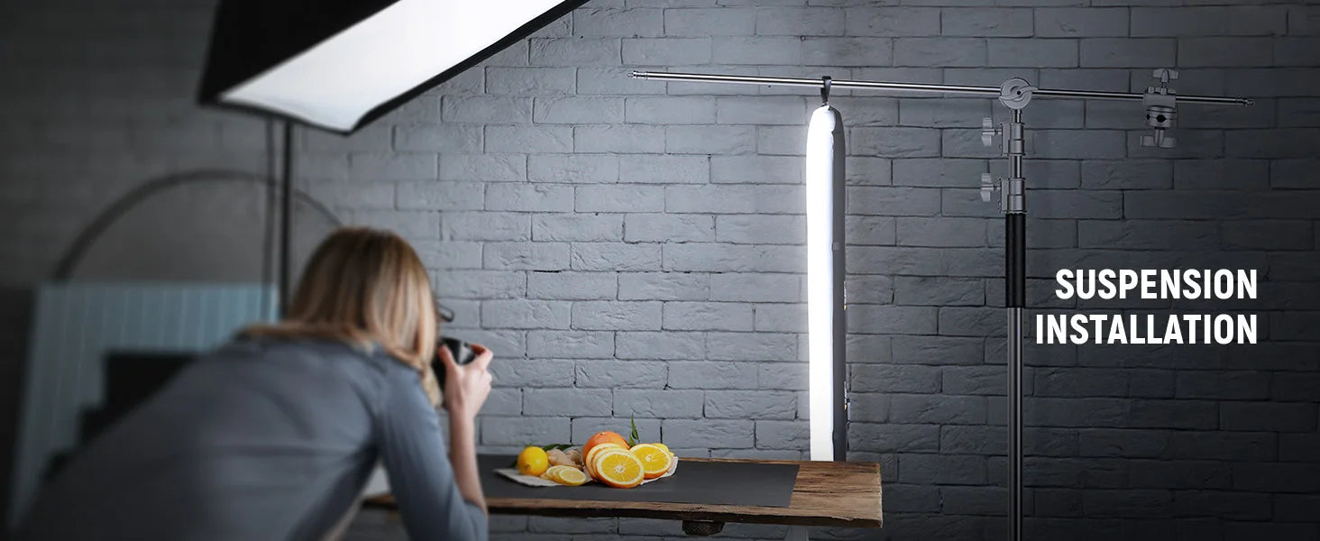 RGB LED Video Light Wand - 35.5 Inch Portable Handheld Tube Tidesmit