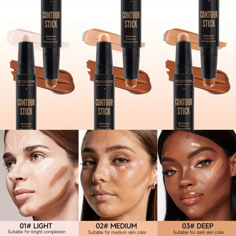 Tidesmit high quality makeup base foundation cream for face contouring and concealer texture close-up