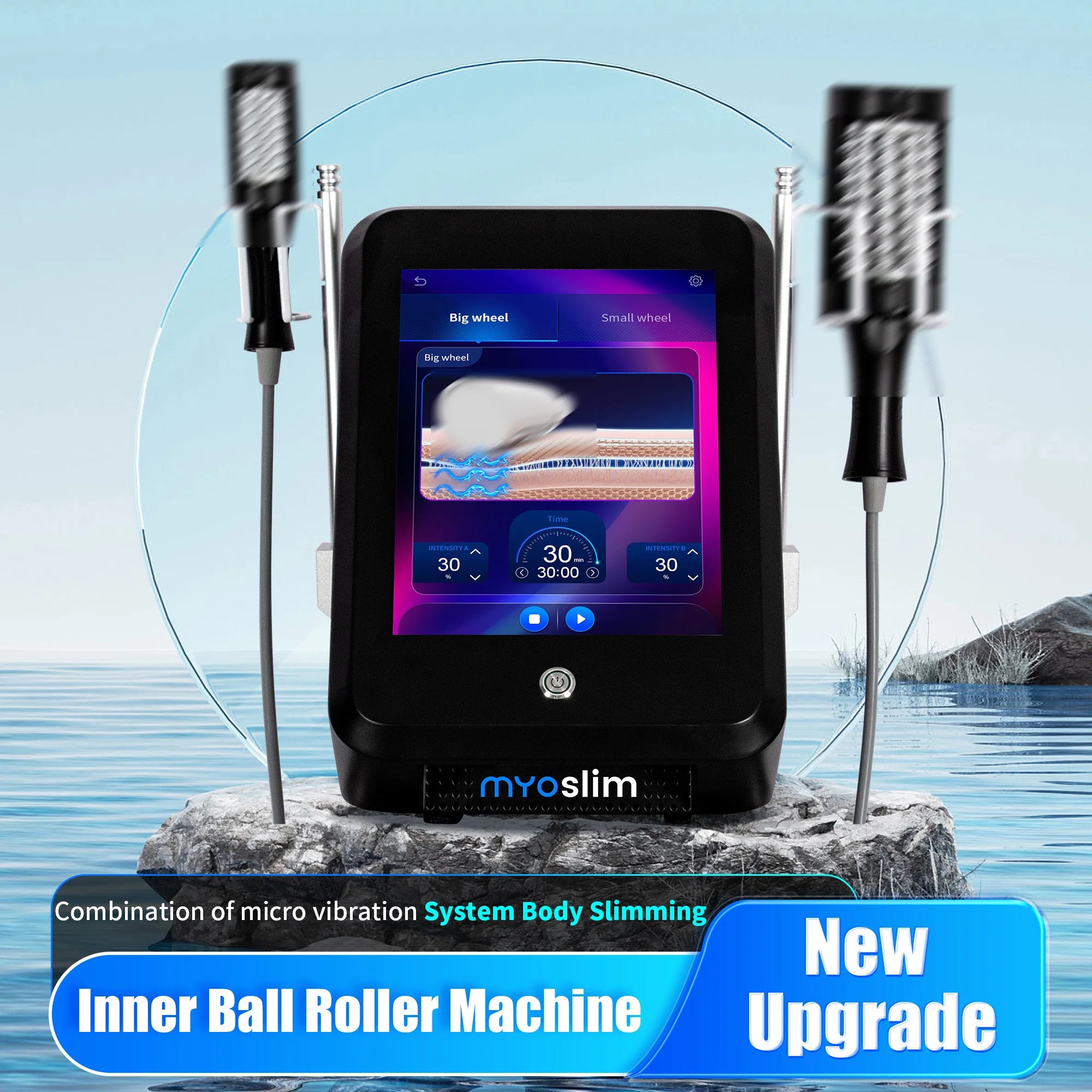 EMS Inner Ball Roller Massager for Targeted Body Sculpting and Muscle Relief Body Shaping Massage Equipment Customized
