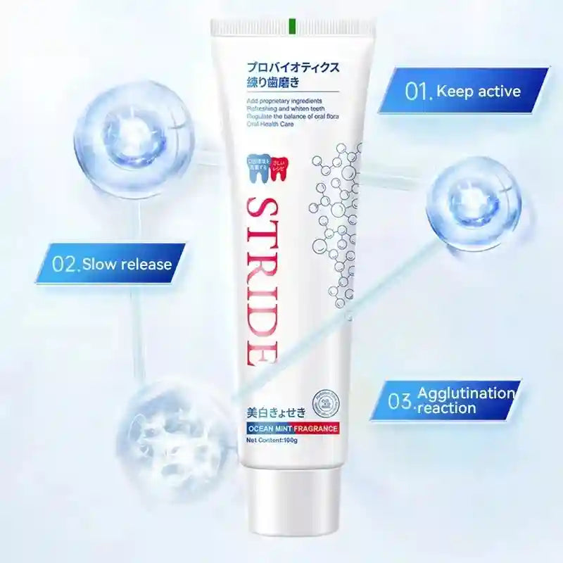 Tidesmit teeth whitening toothpaste for dental calculus removal and breath freshening