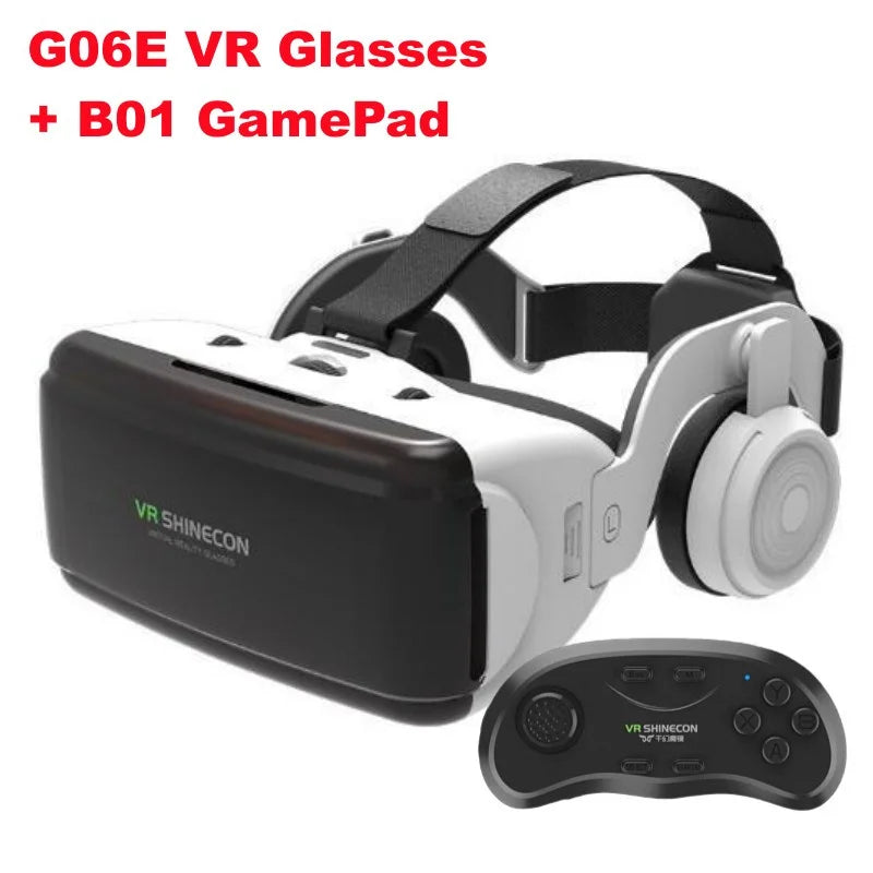 VR Headset for Smartphones: G06E Immersive 3D IMAX Smart Glasses G06E VR-B01 China Mainland Tidesmit