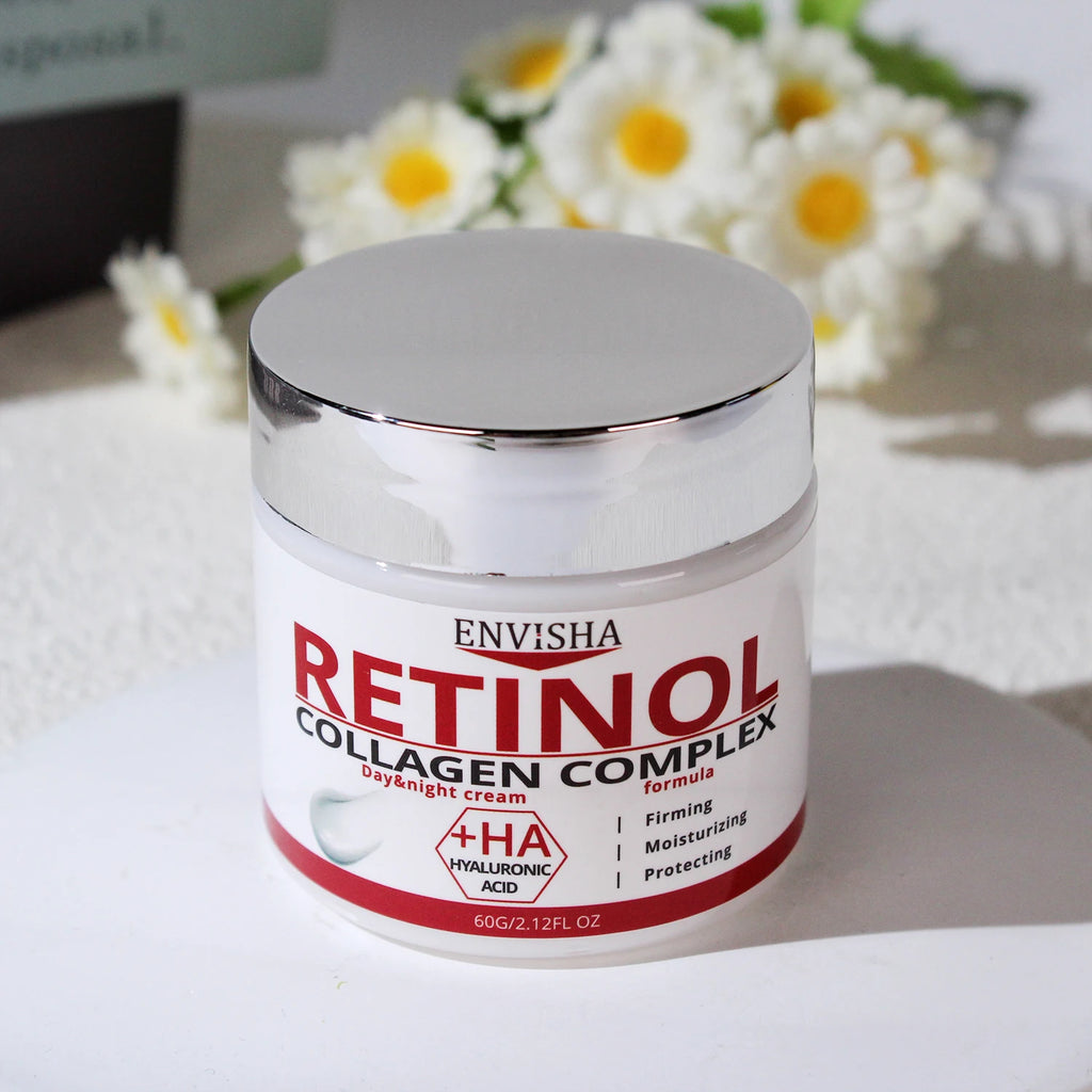 Face Skin Care Retinol Collagen Complex Cream Deeply Moisturizing Firming Nourishesing Smoothing Brightening Beauty Health